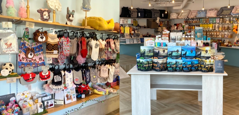 セレクトショップの店内写真